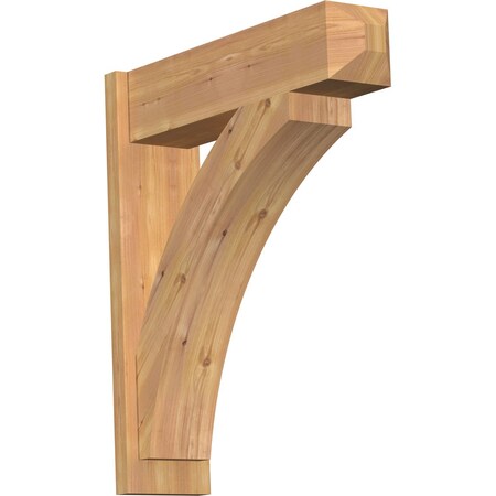 Thorton Smooth Craftsman Outlooker, Western Red Cedar, 7 1/2W X 28D X 32H